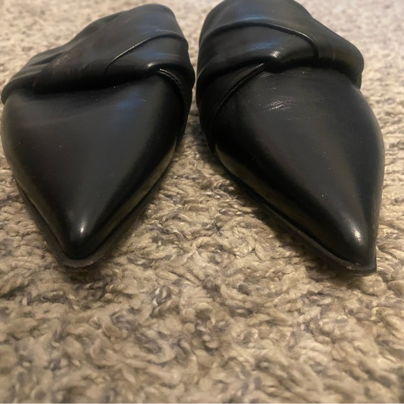 Via Spiga Black Birgit Slides - Picture 4 of 9